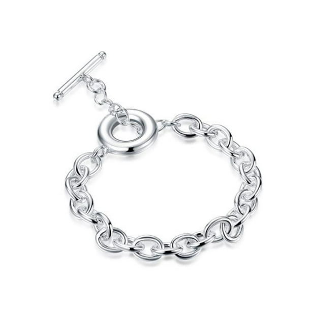 925 Sterling Silver 2" or 3" Inch Belcher Link Safety Chain For Charm Bracelets